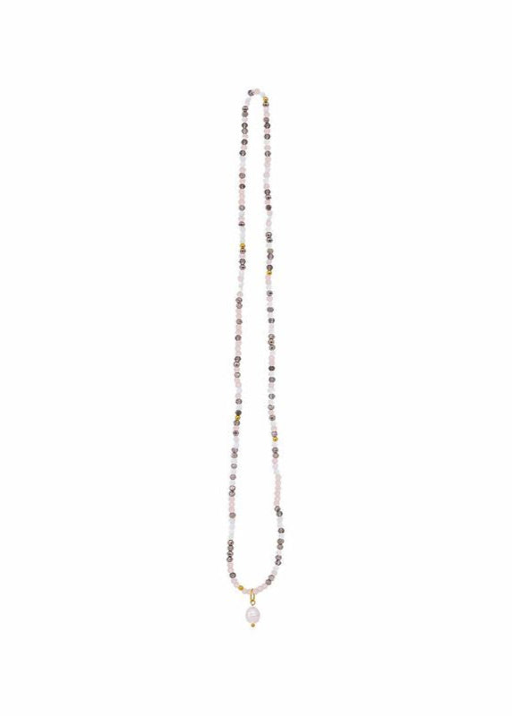 KiKi Pink Aurora Crystal Wrap Jewellery