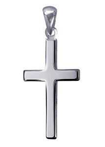 S/S Flat Plain Cross