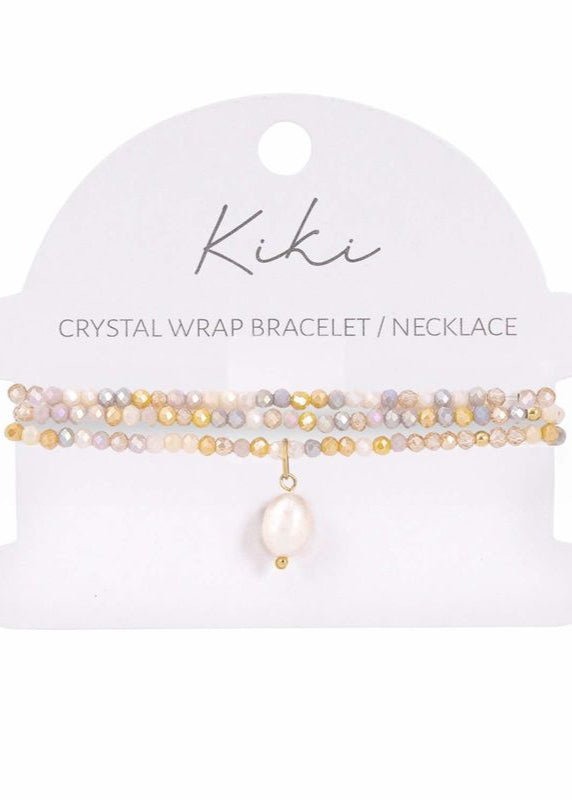 KiKi Marigold Charm Crystal Wrap Jewellery