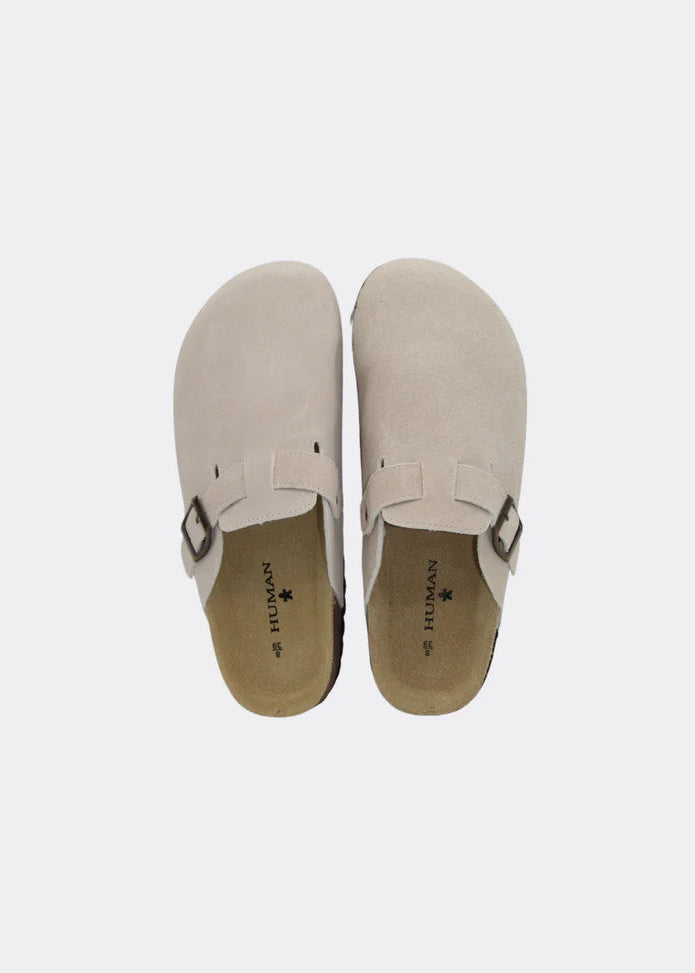 Lara Slide - Sand Suede