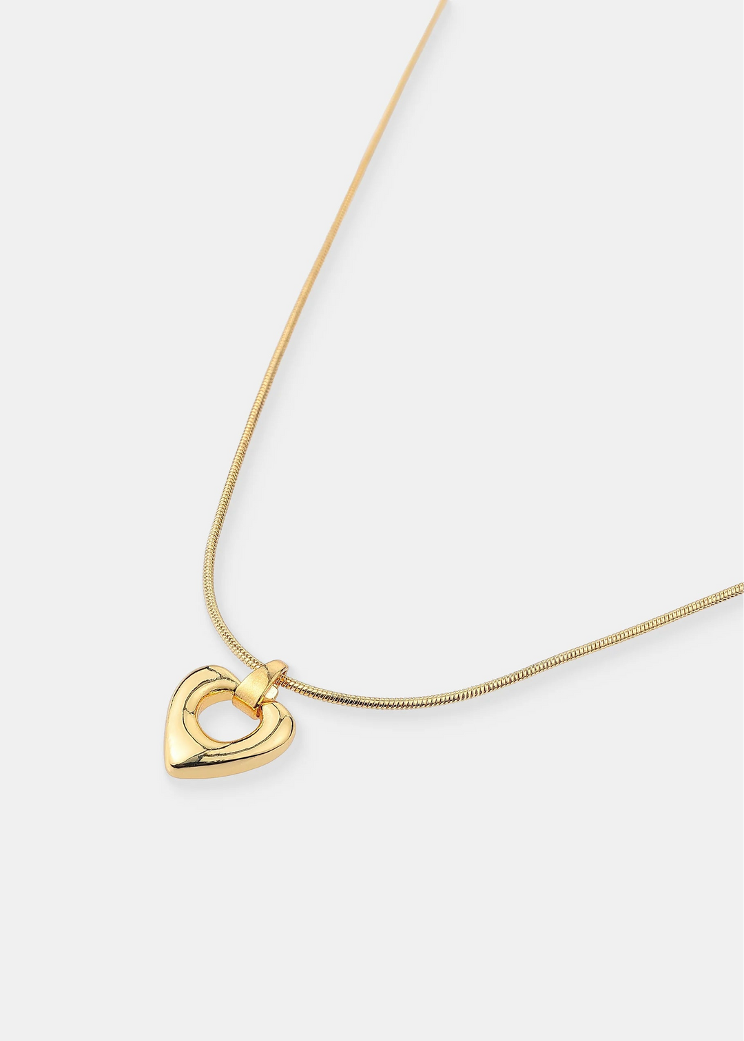 TANIA Heart 18K Gold Plated Necklace