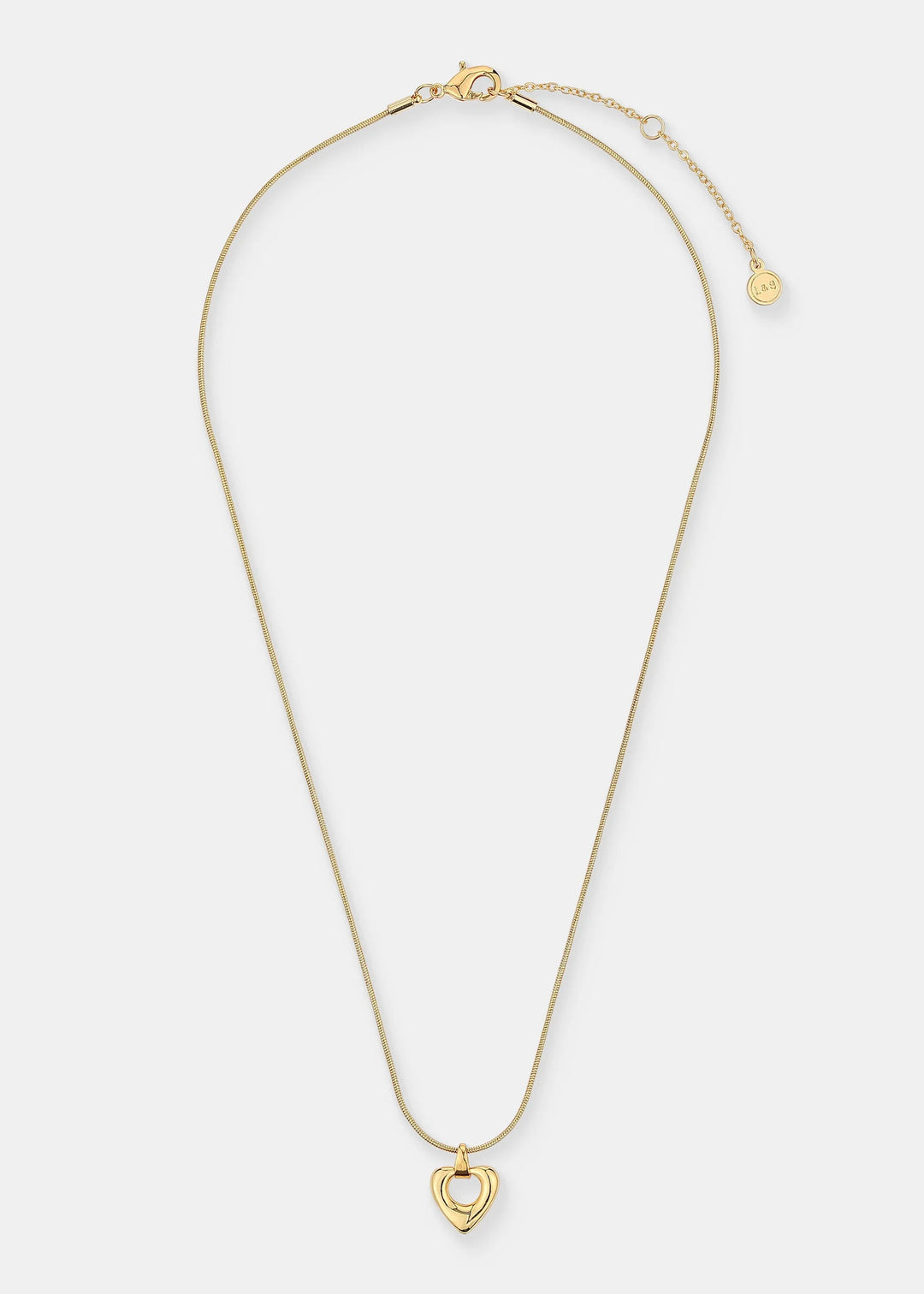 TANIA Heart 18K Gold Plated Necklace