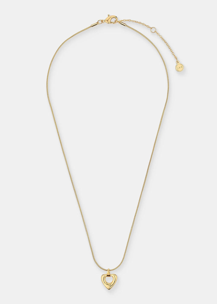 TANIA Heart 18K Gold Plated Necklace
