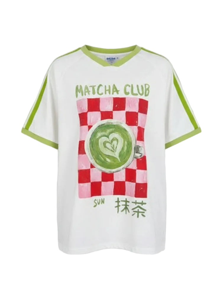 Tee Ree Matcha Club Tee – Ree-Wind Clothing