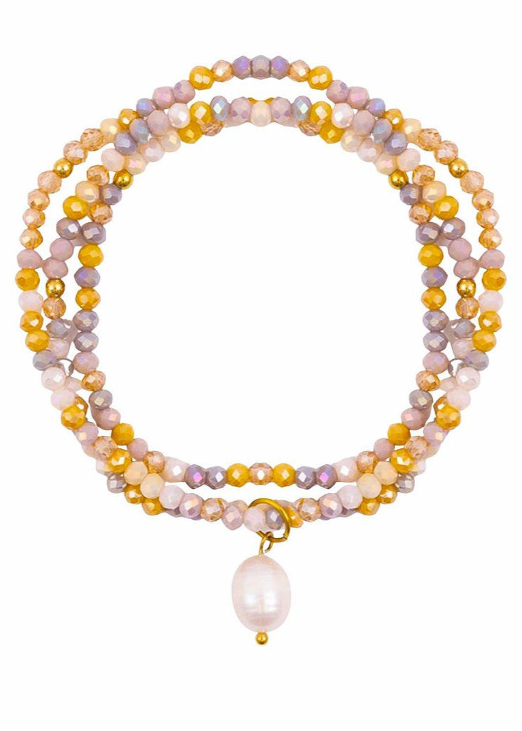 KiKi Marigold Charm Crystal Wrap Jewellery