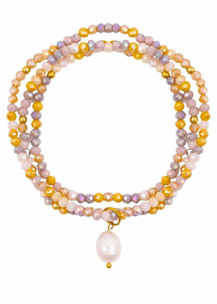 KiKi Marigold Charm Crystal Wrap Jewellery