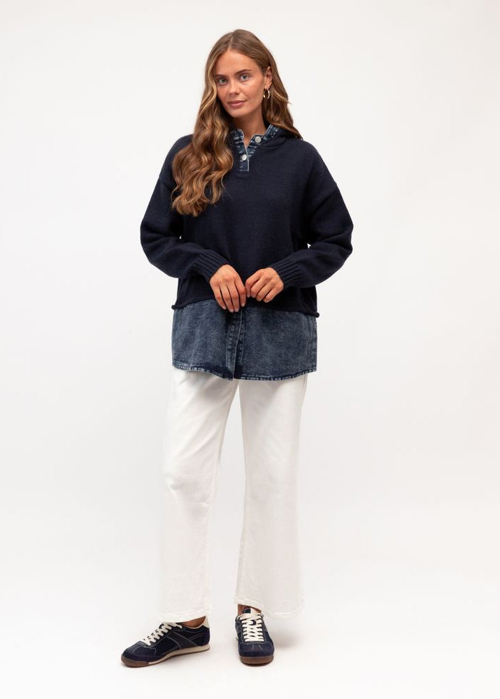 Madison Denim Knit Hoody