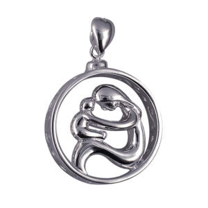 S/S Mother & Child Story Pendant
