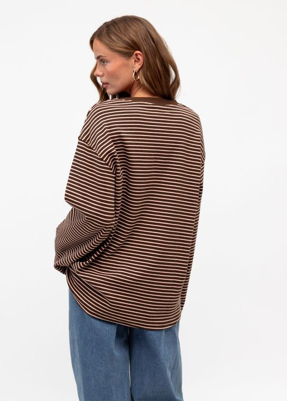 Maddie Long Sleeve Knit Tee