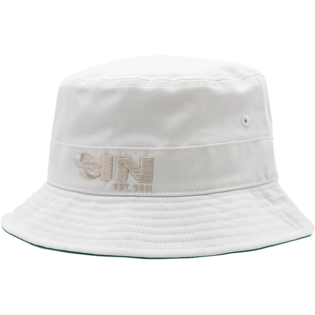SIN Bat Country Bucket Hat White