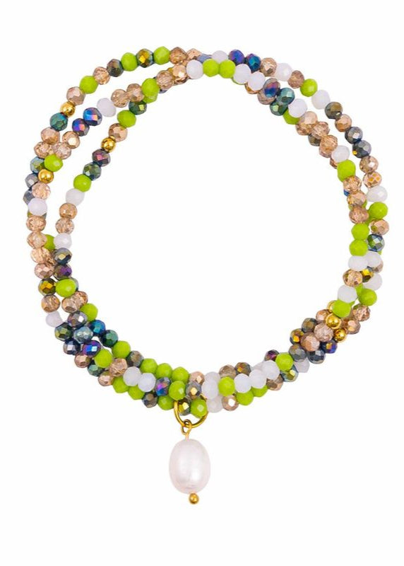KiKi Green Oracle Crystal Wrap Jewellery