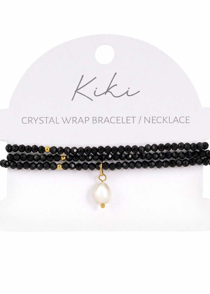 KiKi Obsidian Dream Crystal Wrap Jewellery