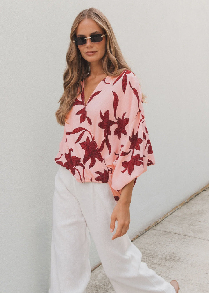 Chole Drape Top