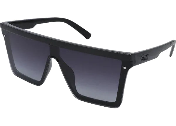 SIN THE BAR Black  - Smoke Sunglasses