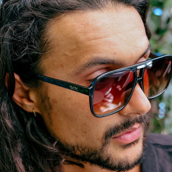 SIN THE DUKE Black- Brown Sunglasses