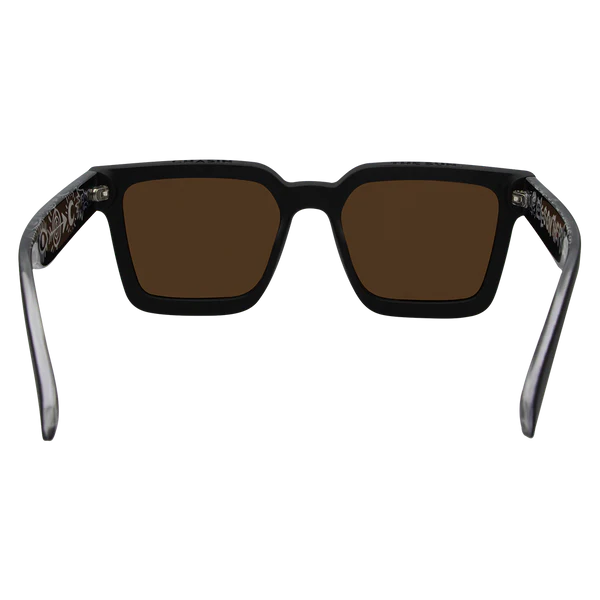 SIN TOPSHELF Matt Black - Brown Sunglasses