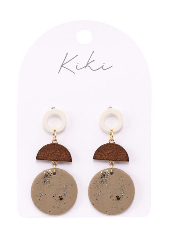 KiKi Curve Drops Earrings