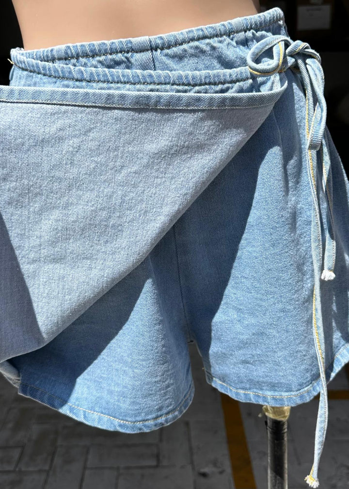 Frankie Denim Skort Light Blue