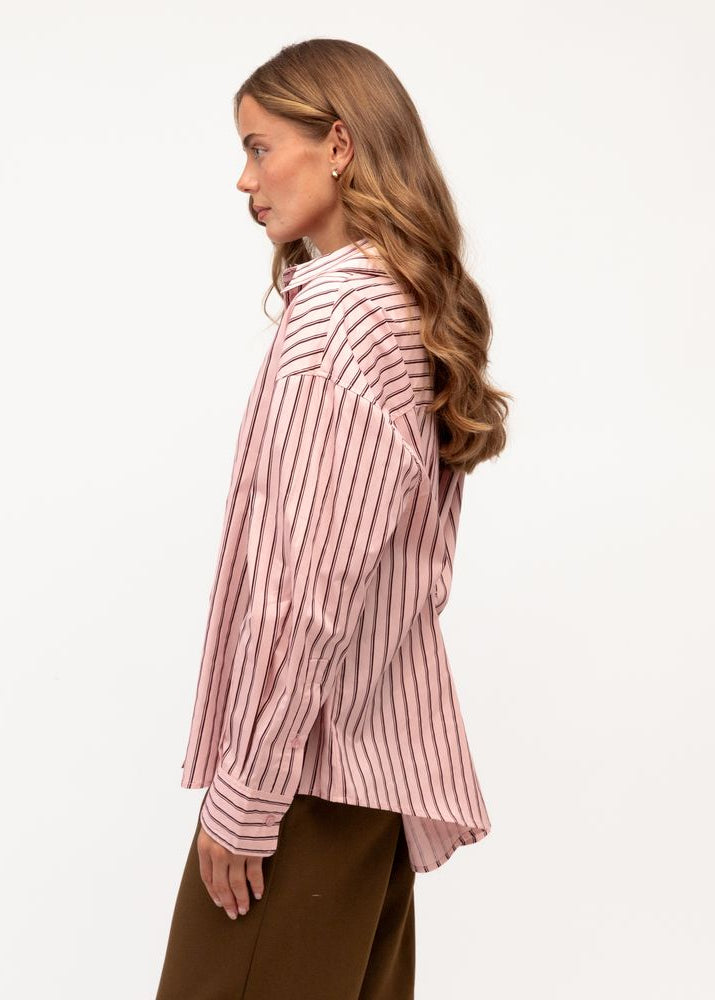 Unfolded Stripe Shirt