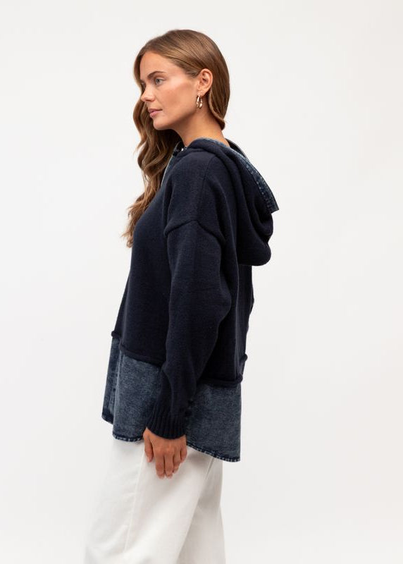 Madison Denim Knit Hoody
