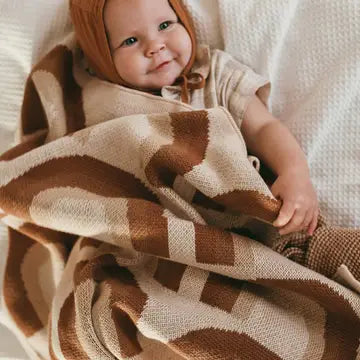 Organic Cotton Knitted Blanket