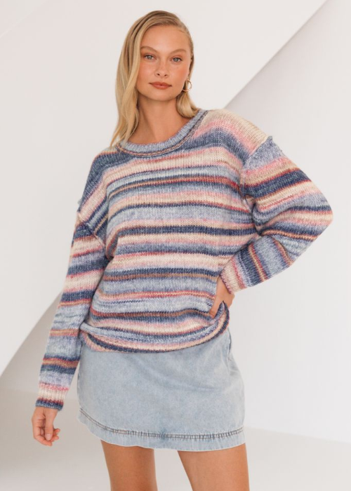 Solstice Stripe Knit Jumper
