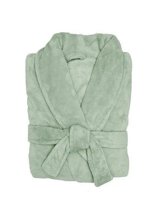Microplush Bath Robe Sage