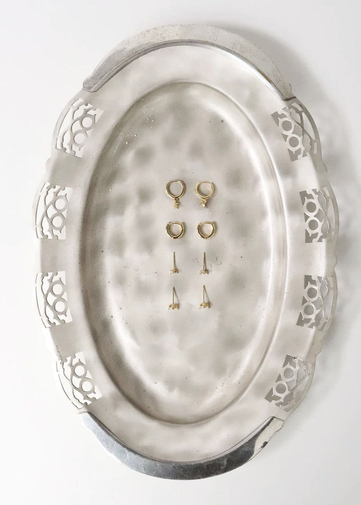Summer 18k Gold Plated Stacker Earring Set