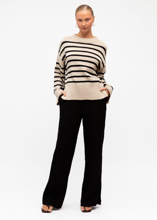 Nas Stripe Knit Jumper