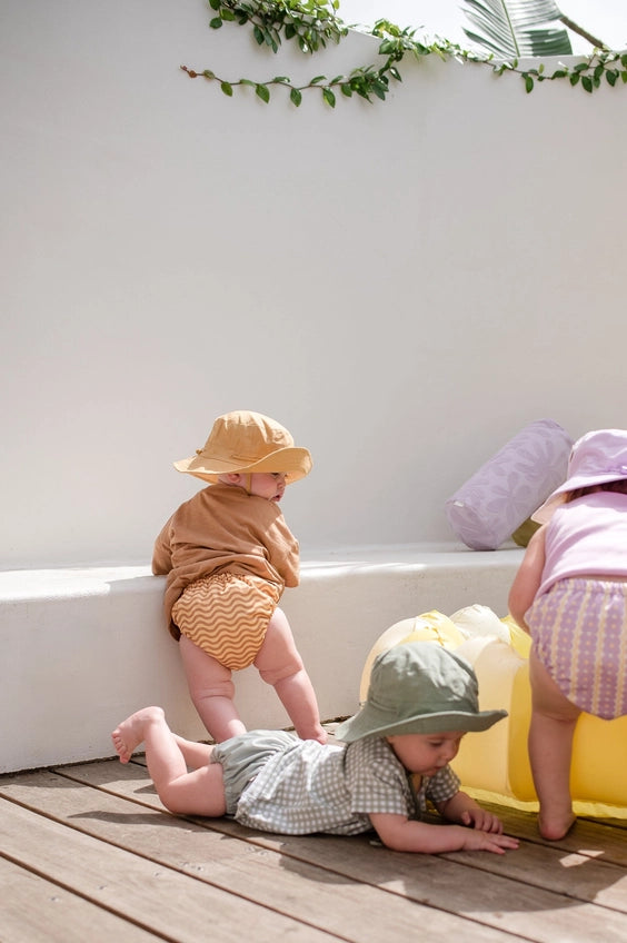 Resuable Swim Nappy Flower Power