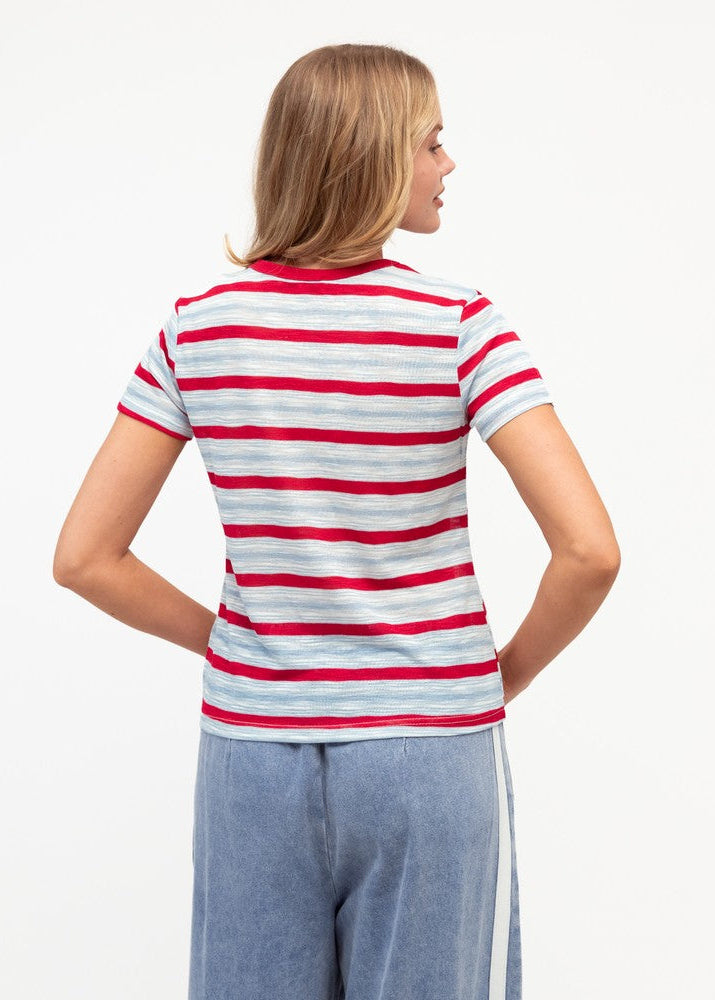 Cherie Stripe Tee