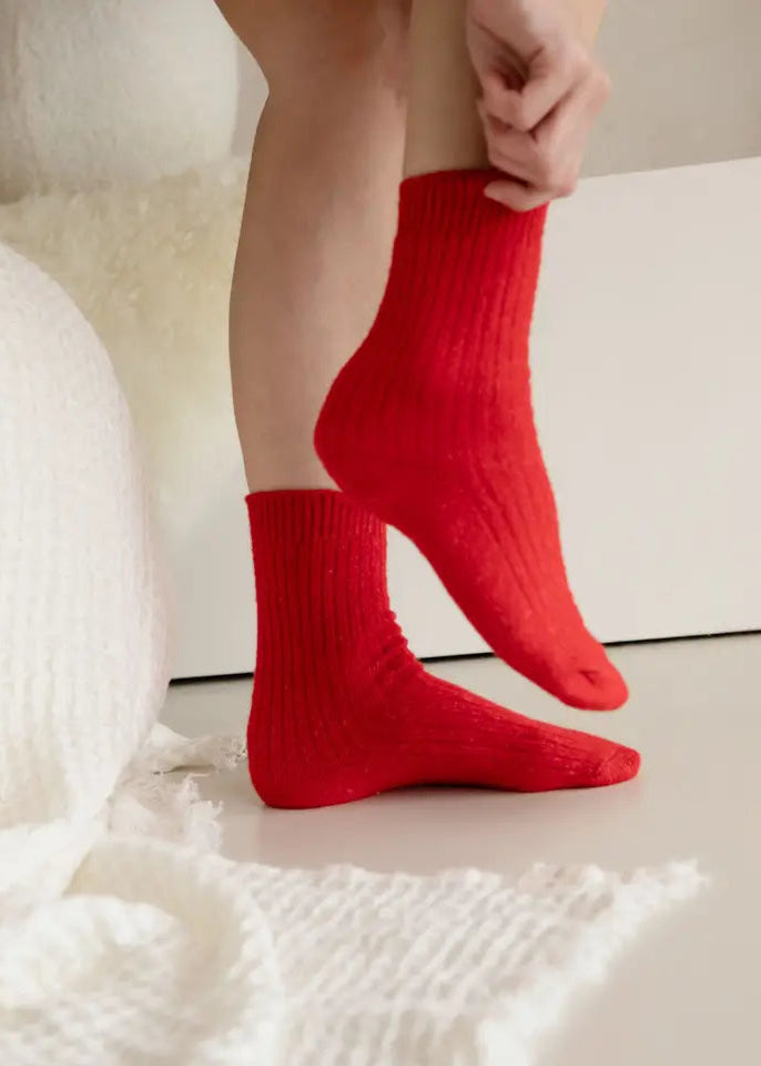 The Comfiest Socks - Red