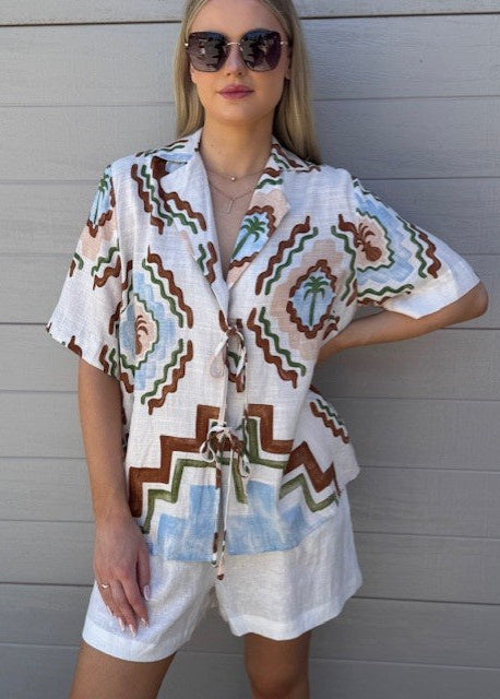 Idyll Tie Shirt