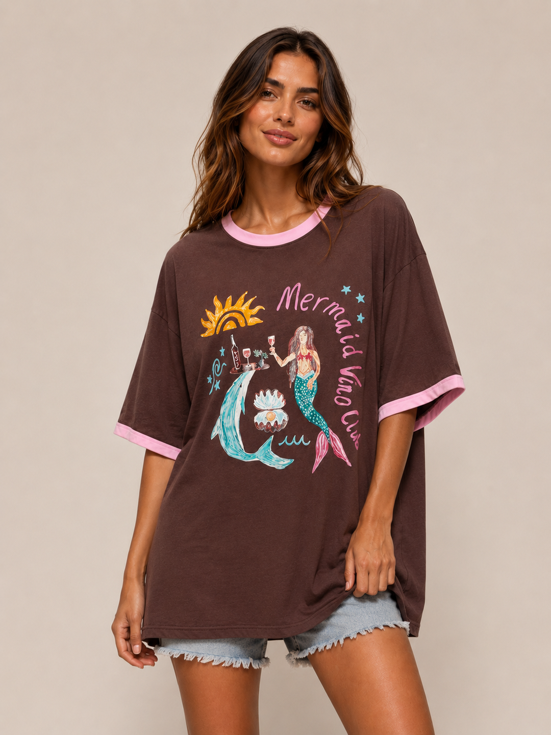 Mermaid Vino Tee