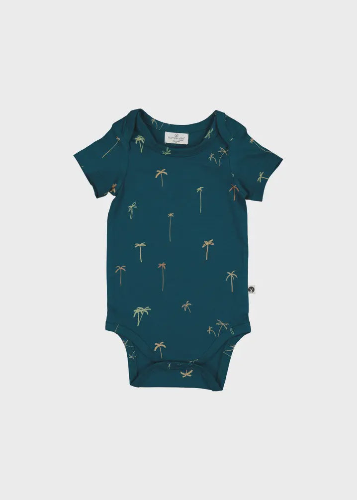 Burrow & Be T-Shirt Bodysuit - Palm