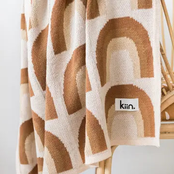 Organic Cotton Knitted Blanket
