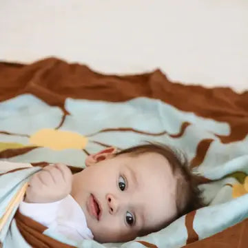 Organic Muslin Swaddle - Fleur (Limited Edition)