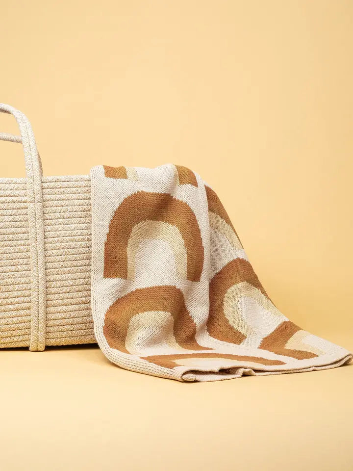 Organic Cotton Knitted Blanket