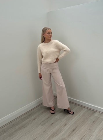 Lucette Luxe' Knit Ivory