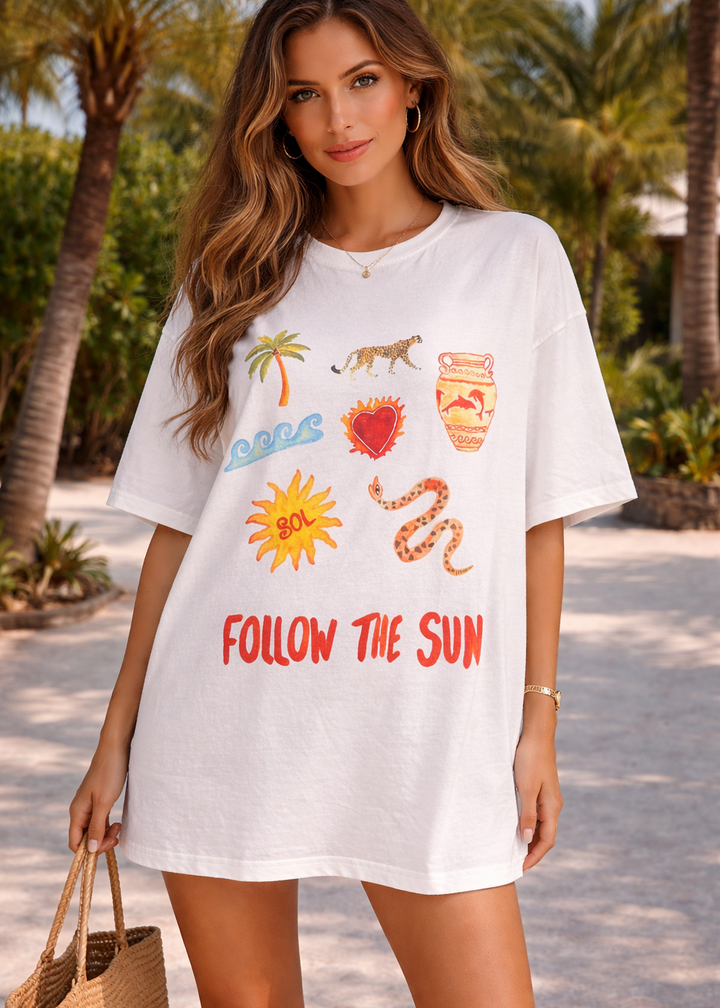 Follow The Sun Tee by Frankie