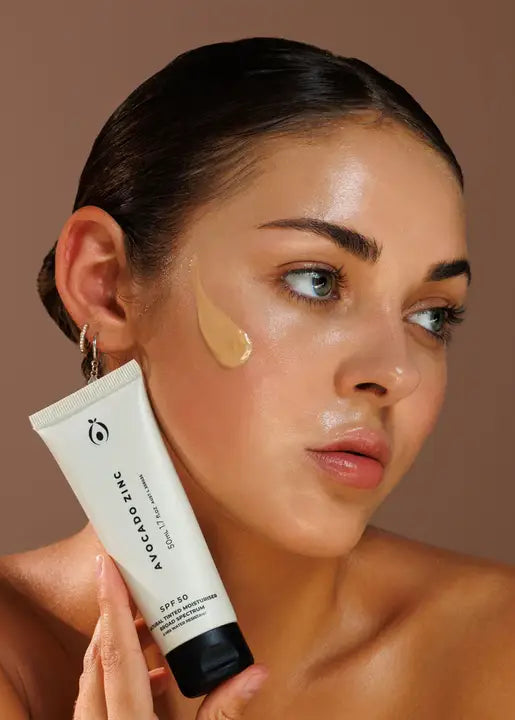 SPF 50 Natural Tinted Moisturiser LIGHT-MEDIUM