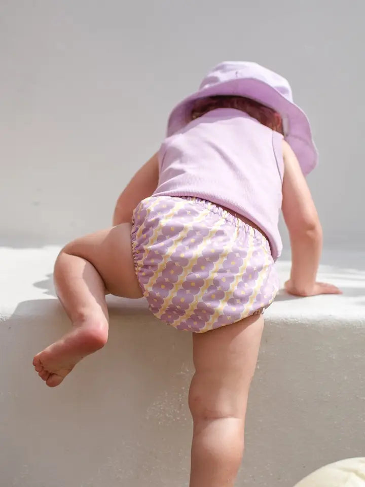 Resuable Swim Nappy Flower Power