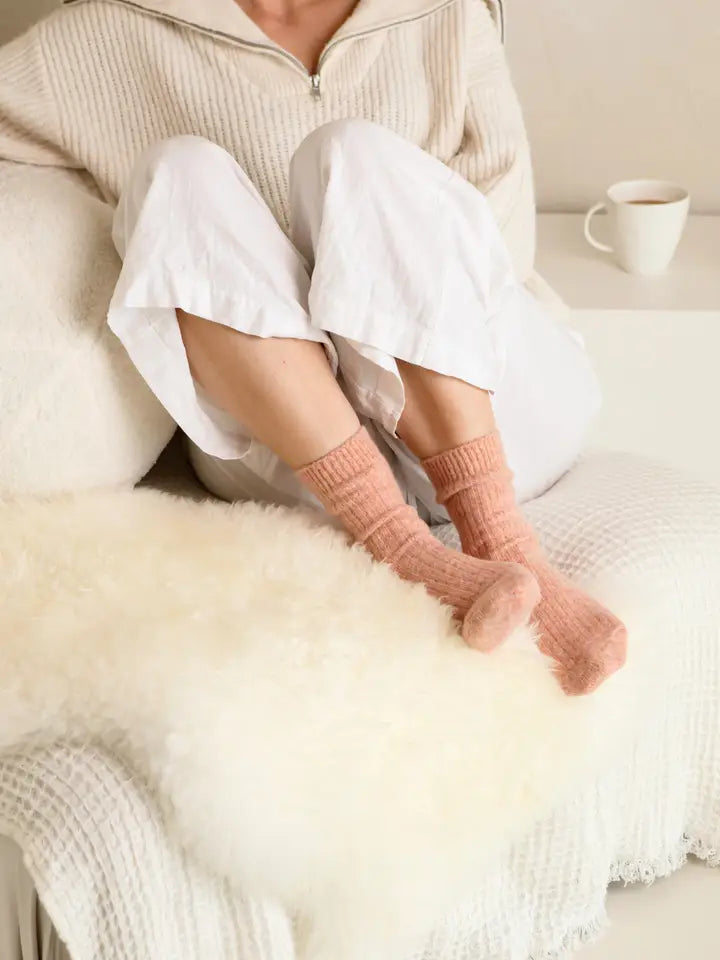 The Comfiest Socks - Light Choccy