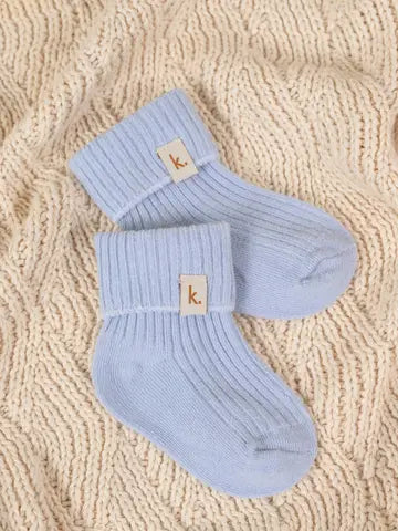 KiiN Cotton Ribbed Baby Socks