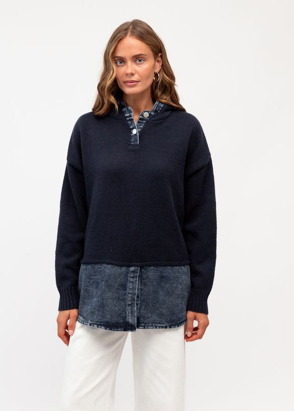 Madison Denim Knit Hoody