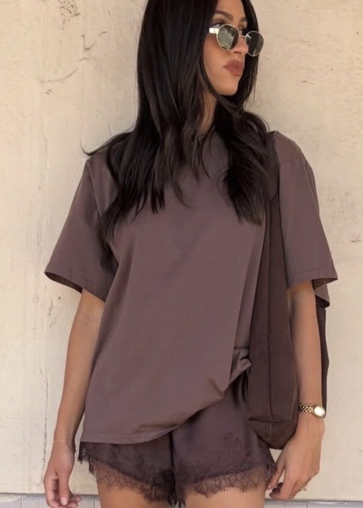 Sienna Shorts Chocolate