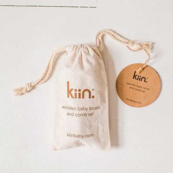 Wooden Brush & Comb Set KiiN