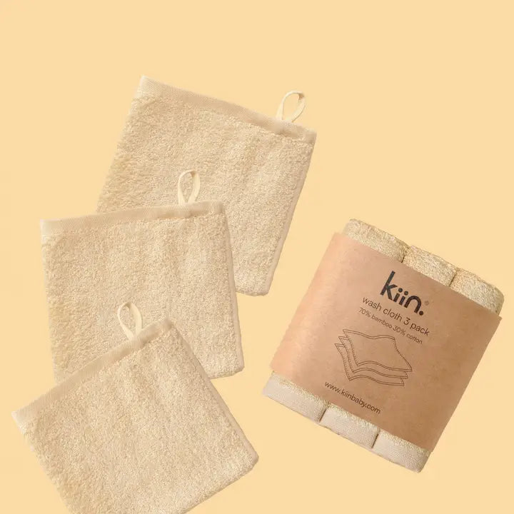 Baby Wash Cloths by KiiN