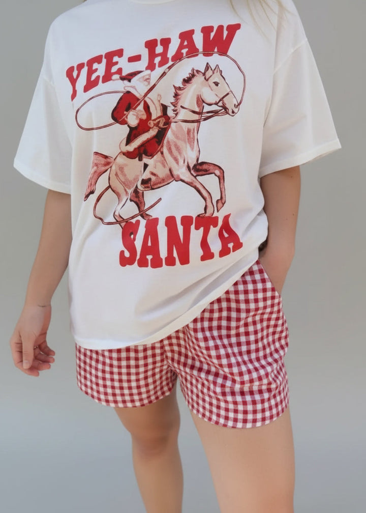 Yee-Haw Santa Tee