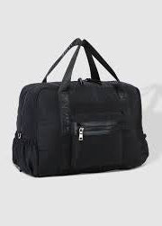 Jenn Nylon Travel Bag - Black